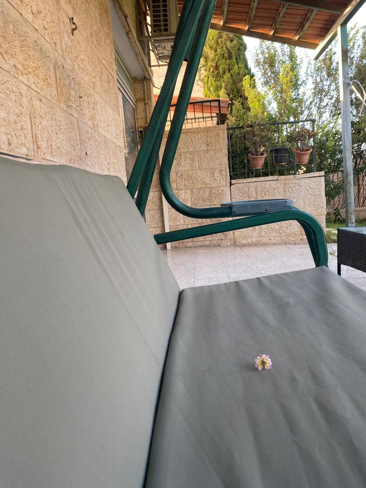 דירת גן מרווחת במיקום מעולה עם נטפליקס חינמי Ma'ale Adumim Exterior foto